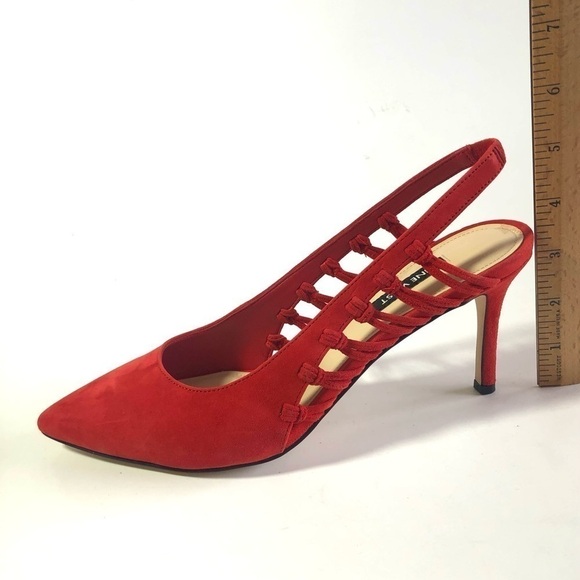 Nine West Milia Slingback Side Cutout Pump - Picture 12 of 15